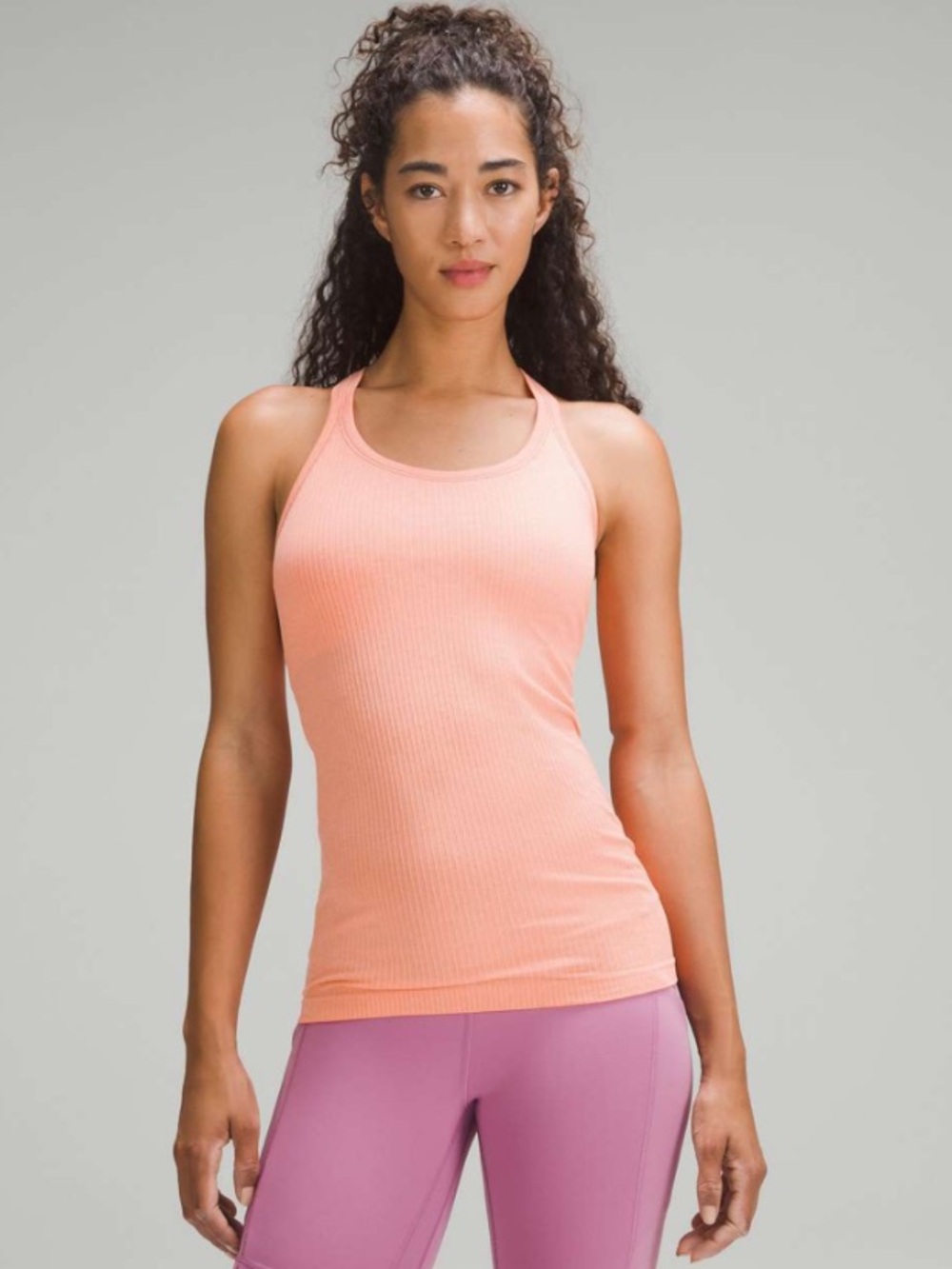 Lululemon Ebb to Street Tank Top
Sunny Coral Size 8